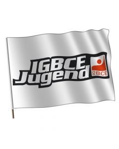 Querformatfahne IGBCE-Jugend (S-Variante)
