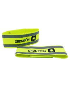 IGBCE reflektierende Armbinde Klett